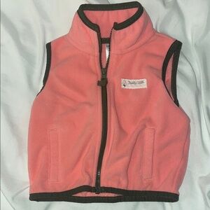 3/$10 Pink Fleece “Daddy’s Little Sweetheart” baby  Vest